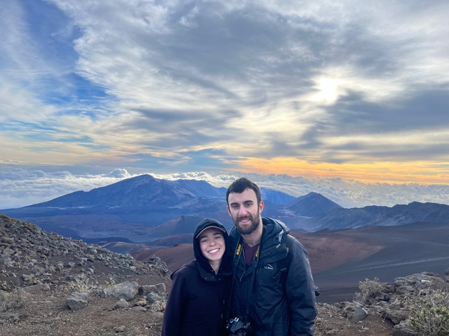 On the top of Haleakala, Hawaii